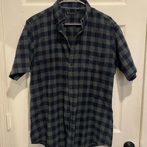 American Tall Short Sleeve Button Up